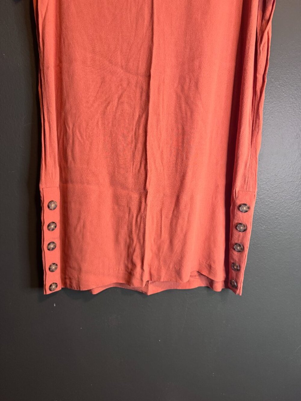 Madewell Side-Button Easy Dress - Picture 2 of 2